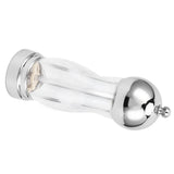 Salt Pepper Grinder Manual Seasoning Mill Shaker Round Acrylic Spice Jars Kitchen UtensilsSmall