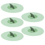5Pcs Kitchen Sink Drain Plugs Strainer Water Sink Bathtub Drainage Stopper Bathroom AccessoriesGreen