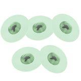 5Pcs Kitchen Sink Drain Plugs Strainer Water Sink Bathtub Drainage Stopper Bathroom AccessoriesGreen