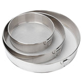 3Pcs Flour Sieve Set 304 Stainless Steel Round Flour Powder Filter Sifter Baking Utensil In Australia - Darrahopens