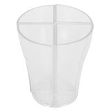 4in 1 Beer Glass Cups Mug Transparent Acrylic Wine Glass for Bar Club Party SuppliesL