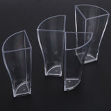 4in 1 Beer Glass Cups Mug Transparent Acrylic Wine Glass for Bar Club Party SuppliesL