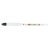 Hydrometer Tester with Sugar Ethanol Density Scales Wine Beer Brewing Measuring Instrument
