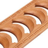 Bamboo Teacup Holder Shelf Tea Cup Draining Rack Organizer Tea Ceremony Accessories6 Grid