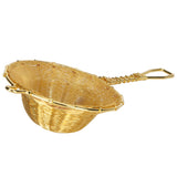 Tea Infuser Strainer Pure Copper Reusable Loose Leaf Teapot Filter for Home Office In Australia - Darrahopens