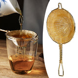 Tea Infuser Strainer Pure Copper Reusable Loose Leaf Teapot Filter for Home Office In Australia - Darrahopens