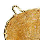 Tea Infuser Strainer Pure Copper Reusable Loose Leaf Teapot Filter for Home Office