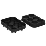 6 Cavity DIY Ice Cubes Mold Ice Ball Maker Mould Tray for Bar Party Cocktail Use Black In Australia - Darrahopens