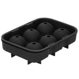 6 Cavity DIY Ice Cubes Mold Ice Ball Maker Mould Tray for Bar Party Cocktail Use Black In Australia - Darrahopens