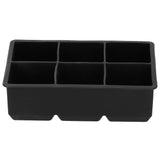6-Grid Large Ice Cubes Maker Square Ice Cubes Tray Silicone Ice Mold Party Bar Accessories In Australia - Darrahopens