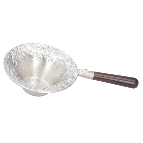 Tea Strainer Japanese Style Hand Made Tea Leaf Infuser Filter Tea Set Accessories(Black Sandalwood Handle ) In Australia - Darrahopens