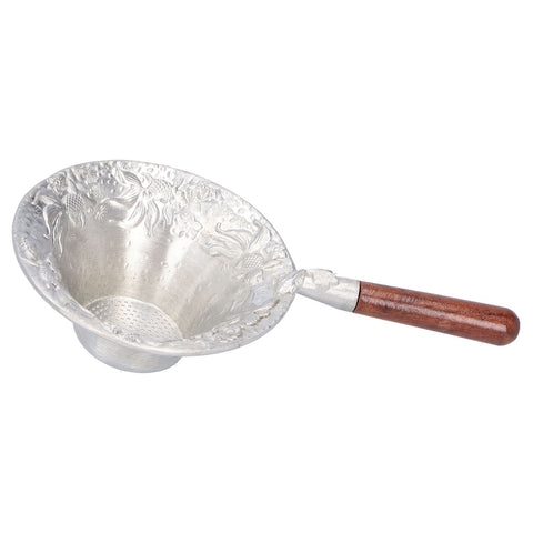 Tea Strainer Japanese Style Hand Made Tea Leaf Infuser Filter Tea Set Accessories(Red Wood Handle ) In Australia - Darrahopens