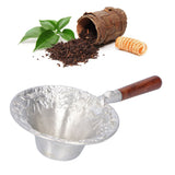 Tea Strainer Japanese Style Hand Made Tea Leaf Infuser Filter Tea Set Accessories(Red Wood Handle ) In Australia - Darrahopens