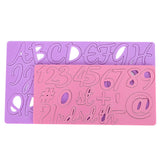 Cake Embossing Mold Alphabet Number Fondant Cake Embosser Decoration Baking Tool In Australia - Darrahopens