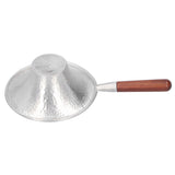 Tea Strainer Innovative Tea Leaf Infuser Filter Brewing Device for Home Office UseRed Wood Handle