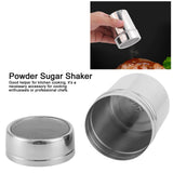 Stainless Steel Fine Mesh Powder Shaker Chocolate Coffee Sifter for Kitchen Baking CookingS