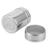 Stainless Steel Fine Mesh Powder Shaker Chocolate Coffee Sifter for Kitchen Baking CookingL