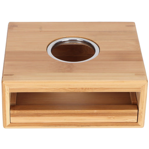 Teapot Warmer Household Bamboo Teapot Heating Base Holder Office Teaware Accessories In Australia - Darrahopens