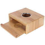 Teapot Warmer Household Bamboo Teapot Heating Base Holder Office Teaware Accessories