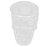 Glass Cup Innovative Transparent SkullHead Cup Glass Ware Drinkware for Wine Cocktail