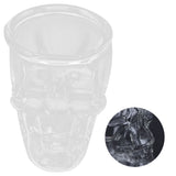 Glass Cup Innovative Transparent SkullHead Cup Glass Ware Drinkware for Wine Cocktail