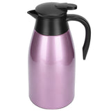 2L Large Capacity Insulated Hot Water Pot Inner Stainless Steel Thermal Coffee BottlePurple 2L In Australia - Darrahopens
