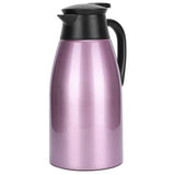 2L Large Capacity Insulated Hot Water Pot Inner Stainless Steel Thermal Coffee BottlePurple 2L In Australia - Darrahopens