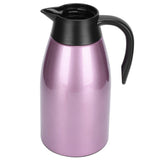 2L Large Capacity Insulated Hot Water Pot Inner Stainless Steel Thermal Coffee BottlePurple 2L In Australia - Darrahopens