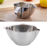Oil Fat Separator 304 Stainless Steel Oil Grease Filter Strainer Kitchen Accessory