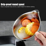 Oil Fat Separator 304 Stainless Steel Oil Grease Filter Strainer Kitchen Accessory