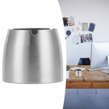 Ashtray Stainless Steel Windproof Smoking Cone Ash Tray Household Cigarette AccessoryS
