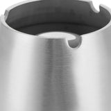 Ashtray Stainless Steel Windproof Smoking Cone Ash Tray Household Cigarette AccessoryS