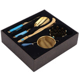Tea Ceremony Set 304 Stainless Steel Tea Spoon Needle Clip Filter Kit Kung Fu Tea Accessory Gold In Australia - Darrahopens