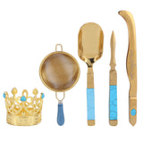 Tea Ceremony Set 304 Stainless Steel Tea Spoon Needle Clip Filter Kit Kung Fu Tea Accessory Gold In Australia - Darrahopens