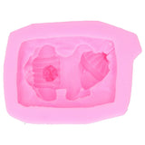 Sleeping Baby Shape Mold Silicone Soap Mold for Fondant Cake Decorating Baking DIY Tool