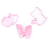 3pcs Cartoon Cat Shaped Cookies Molds DIY Baking Biscuit Mold Set Baking Accessory In Australia - Darrahopens