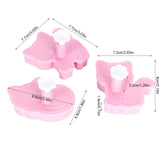 3pcs Cartoon Cat Shaped Cookies Molds DIY Baking Biscuit Mold Set Baking Accessory