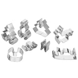 8Pcs Cookies Cutter Set Large Size Christmas Biscuits Mold Cutting Tool Baking Accessories In Australia - Darrahopens