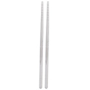1 Pair Chopsticks 304 Stainless Steel Chopsticks Tableware Cutlery Kitchen Accessory 17.5cm