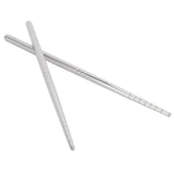 1 Pair Chopsticks 304 Stainless Steel Chopsticks Tableware Cutlery Kitchen Accessory 17.5cm