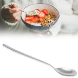 Food Spoon Portable 304 Stainless Steel Spoon Tableware Cutlery for Home Kitchen Use