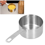 304 Stainless Steel Measuring Cup Kitchen Baking Measuring Spoon with Scale Cooking Accessories1/2cup