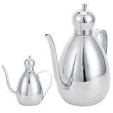 1L Oil Dispenser 304 Stainless Steel Oil Bottle Vinegar Pot Home Kitchen Storage Container