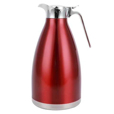 2L Vacuum Jug Bottle Stainless Steel Thermal Kettle Tea Pot Household Double Wall Insulated JugFlat Stopper 2L In Australia - Darrahopens
