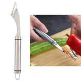 Stainless Steel Pepper Corer Fruit Vegetable Core Remover Tools Household Kitchen Gadgets