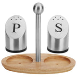 Stainless Steel Condiment Container Pot Seasoning Box Set Spice Pepper Jar Kitchen Cooking Tool In Australia - Darrahopens