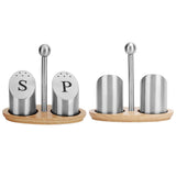 Stainless Steel Condiment Container Pot Seasoning Box Set Spice Pepper Jar Kitchen Cooking Tool In Australia - Darrahopens