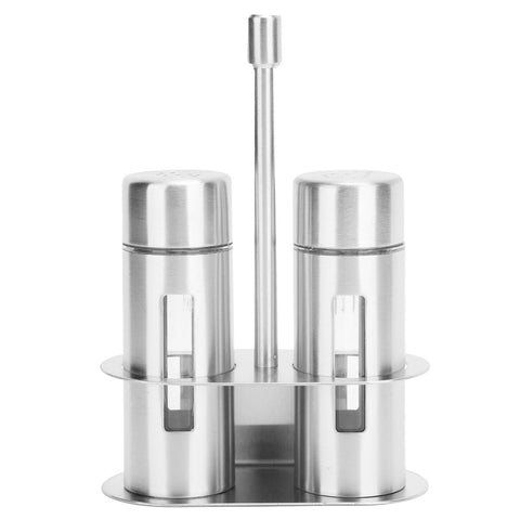 Stainless Steel Condiment Seasoning Container Pots Set with Spice Rack for Dining Room Supplies In Australia - Darrahopens