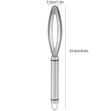Fish Scaler Stainless Steel Fish Scraper Fish Scale Remover Scraping Removing Tool Kitchen Tool In Australia - Darrahopens