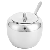 Stainless Steel Sugar Jar Seasoning Jar Spice Container with Lid and Spoon Home Kitchen Tool In Australia - Darrahopens